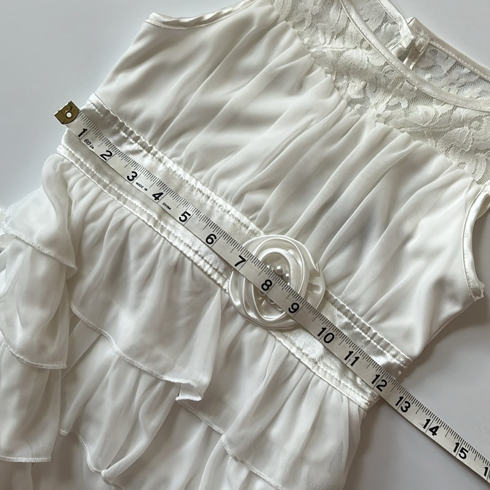 MY MICHELLE White Sleeveless Dress - Picture 12 of 15